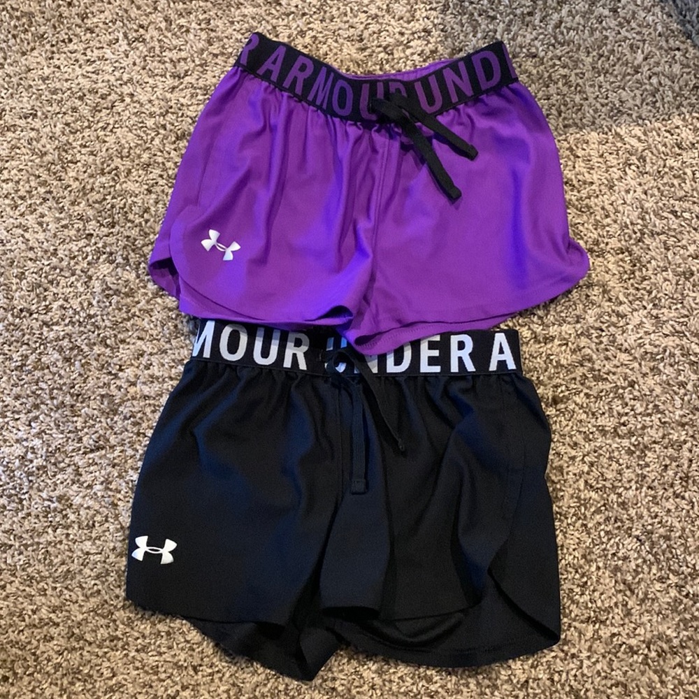 Under armour girls shorts